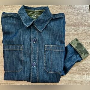 GAP Denim Jean Shirt